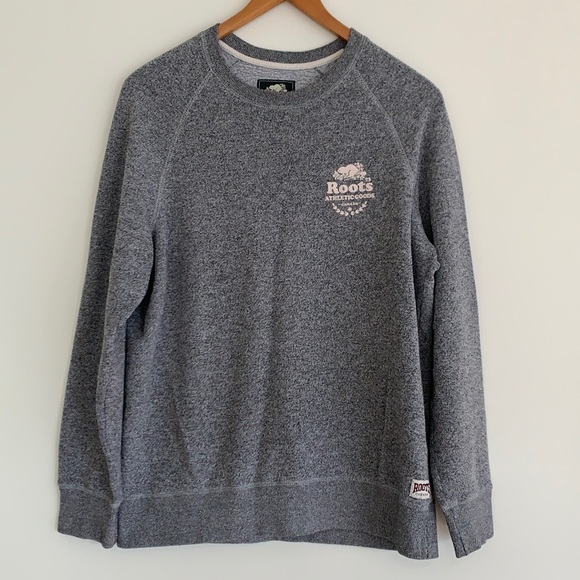 Roots Other - Roots Original Crew Sweatshirt Salt & Pepper SzL
